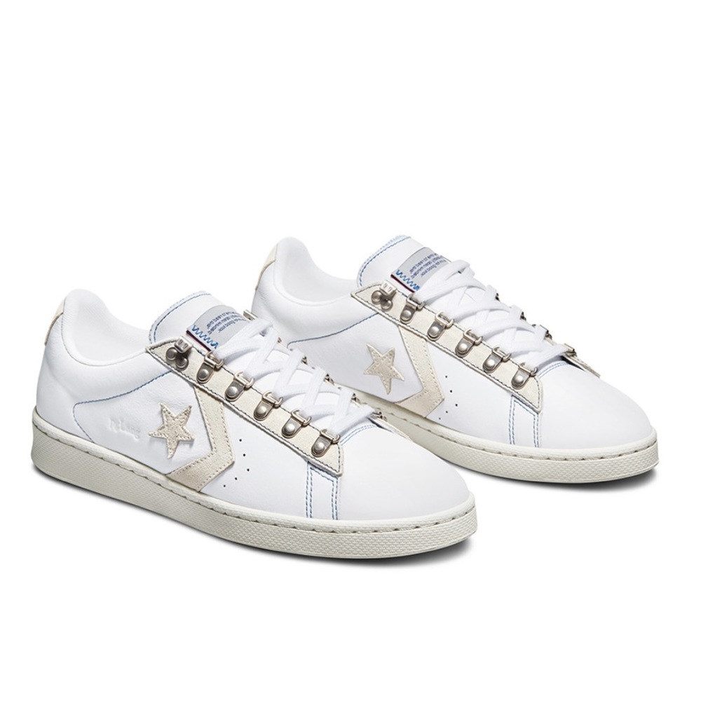 Converse pgLang Pro Leather Low White Kendrick Lamar size 9 NEW